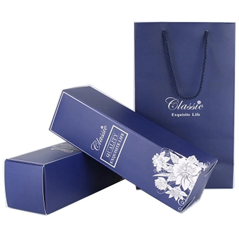 custom luxury paper packaging wine bottle gift box