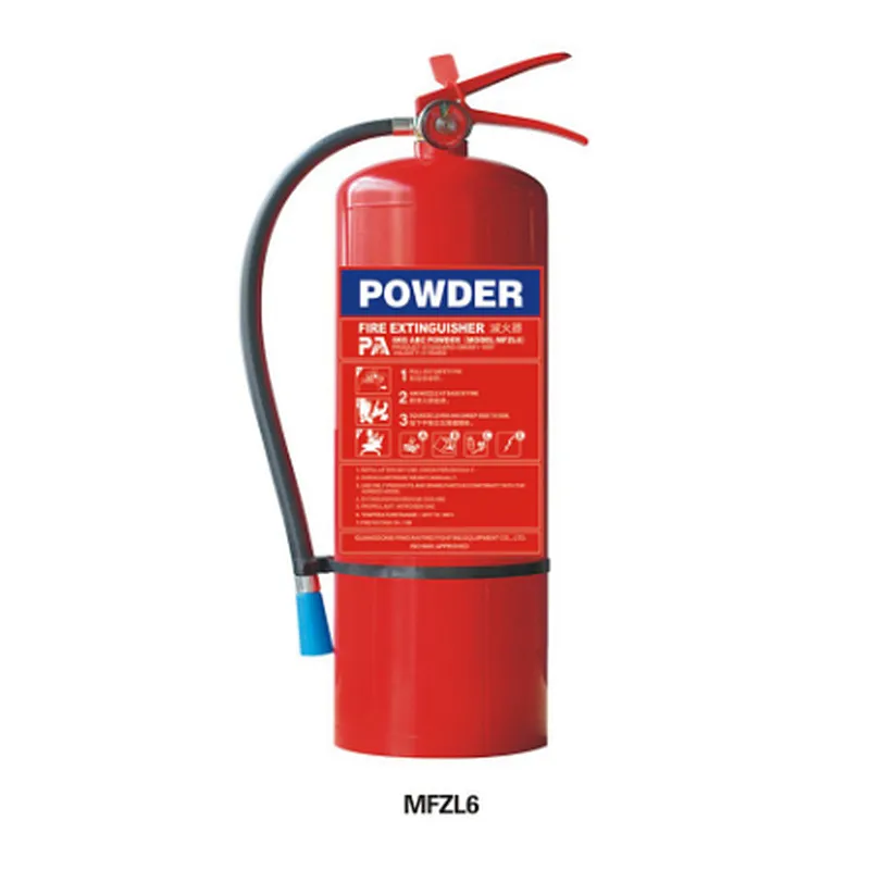 Hot sale Portable 6KG ABC Dry Chemical Powder Fire Extinguisher