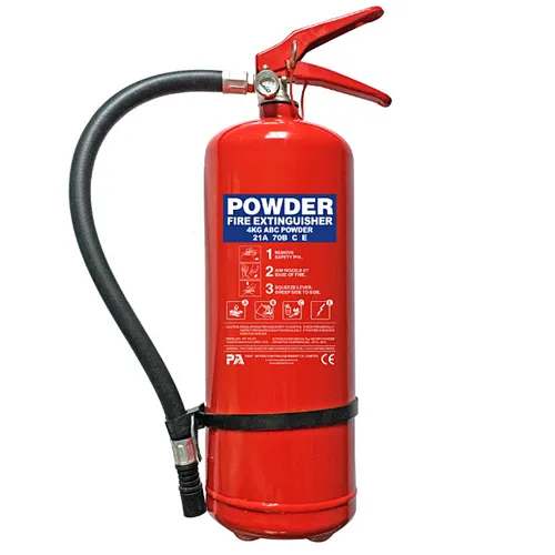 Portable 4kg ABC Dry Powder Fire Extinguisher CE Standard