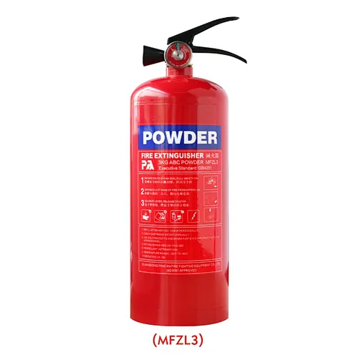 Hot sale Portable 3KG ABC Dry Chemical Powder Fire Extinguisher