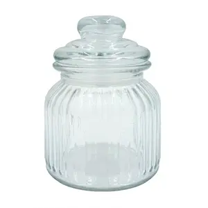 glass storage jar