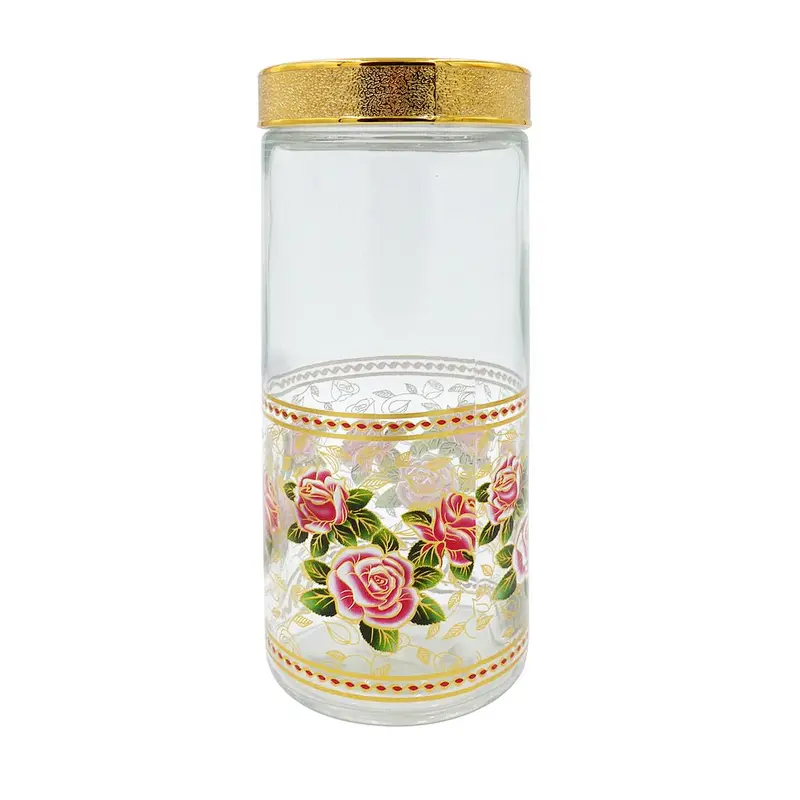 glass storage jar