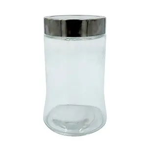 glass storage jar