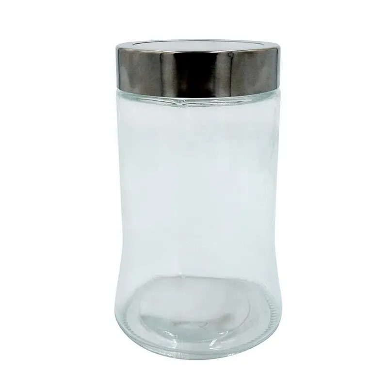glass storage jar