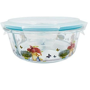 glass food container