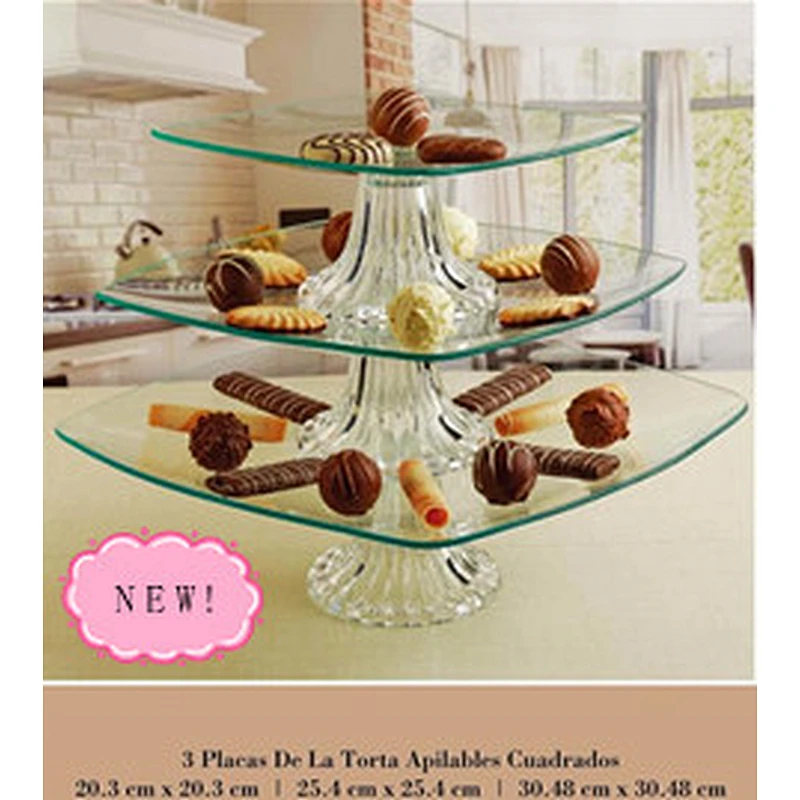 cake plate with stand