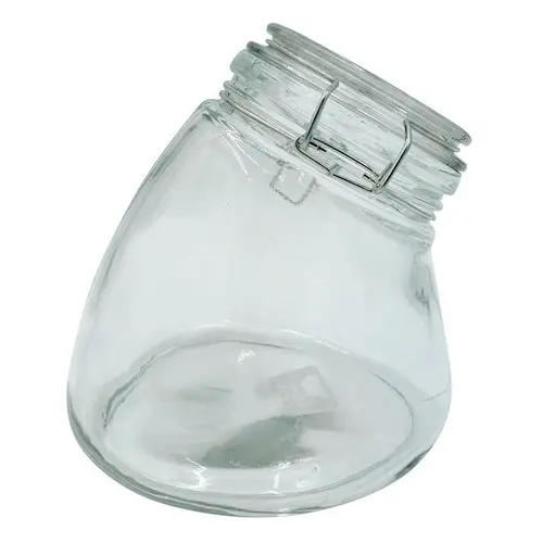 glass storage jar