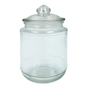 glass storage jar