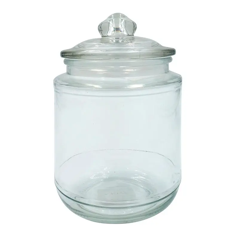 glass storage jar