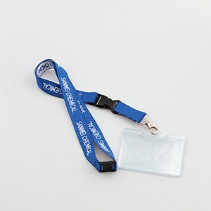 Eco friendly rpet retractable lanyard card holder recycle
