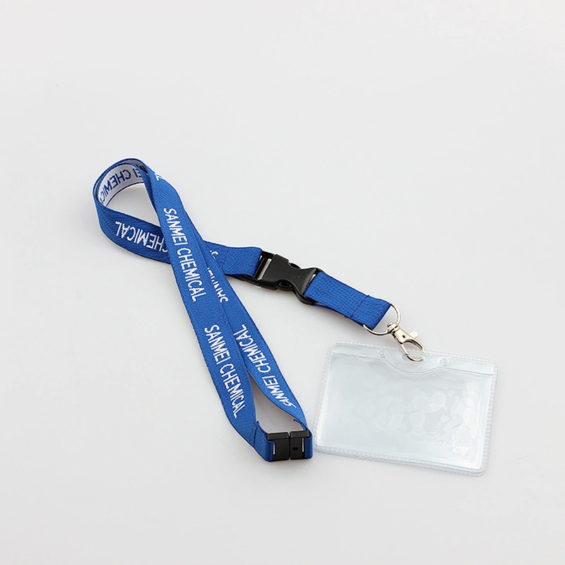 Eco friendly rpet retractable lanyard card holder recycle