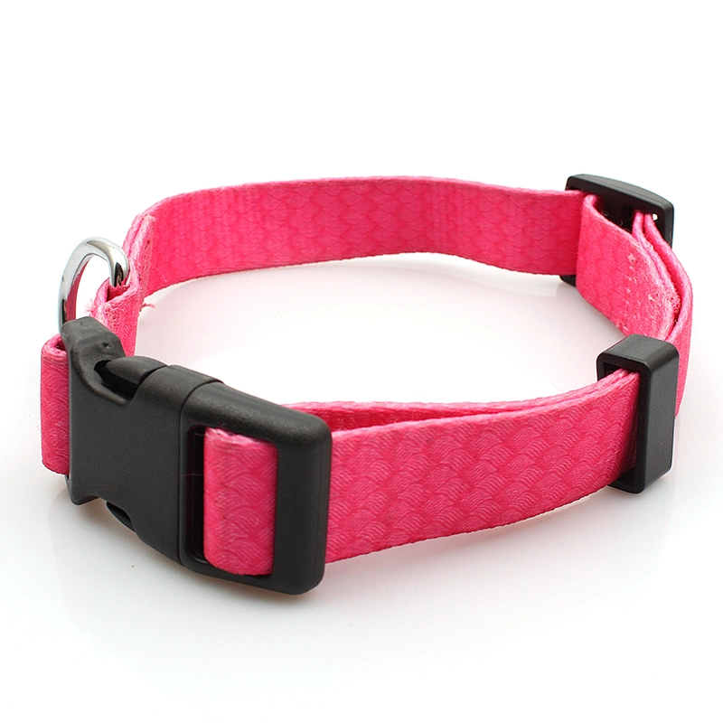 Premium custom polyester logo printed dog collar
