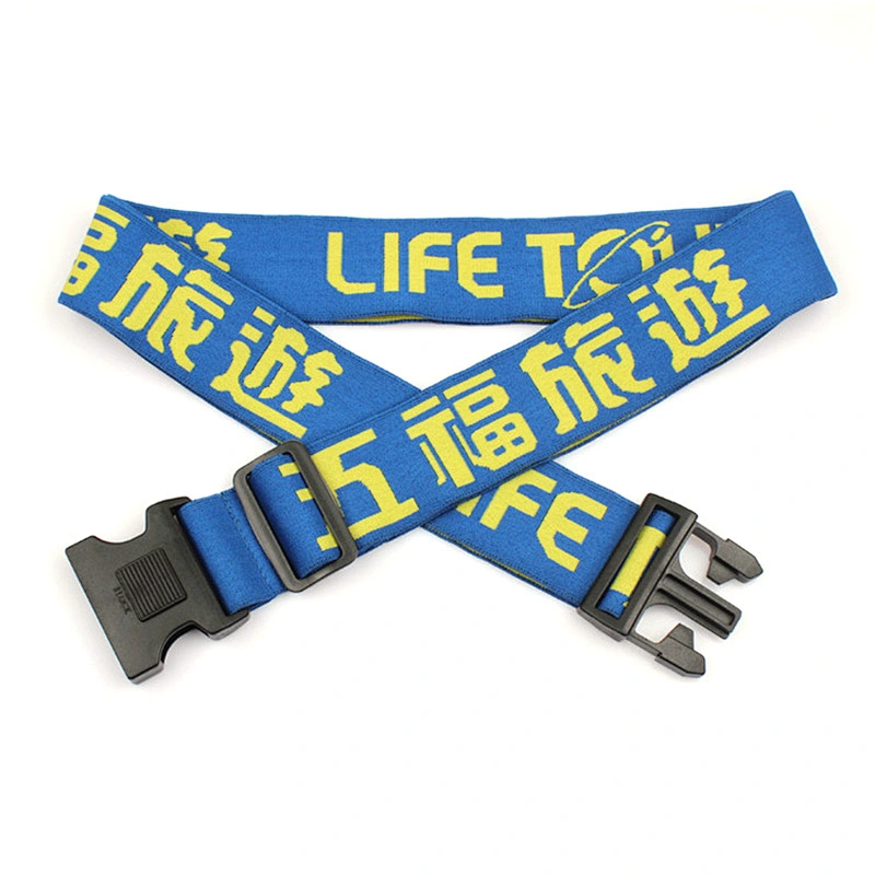 Personalized Durable Luggage Straps with Plastic Buckle Lock