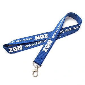 Buke cheap wholesale custom promotional gift tubular lanyard for id card holder