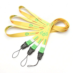 Imprinted polyester dye sublimation lanyards with custom logo