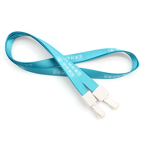 Custom fashion premium quality nylon cheap lanyard