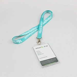 2019 New design customized available plastic retractable id badge holder lanyard/reel badge