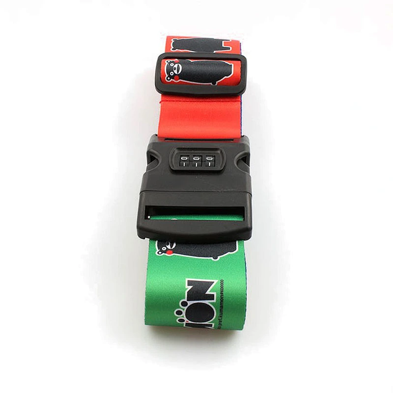 Superior quality password lock luggage belts made in China