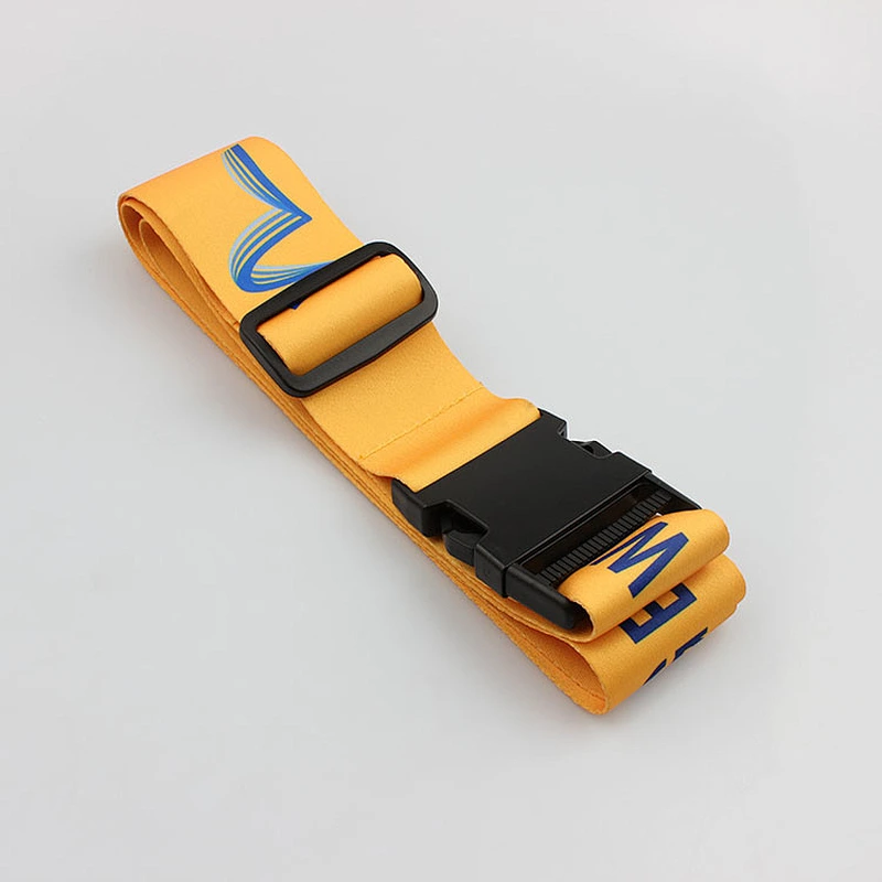 Wholesale custom polyester competitive price jacquard luggage belt