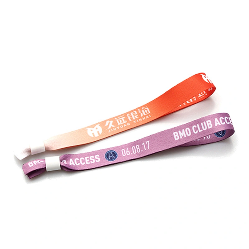Colorful One Time Use Wristbands For Party /Festival Gift