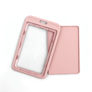 Direct sale different colors PP id card holder for employee