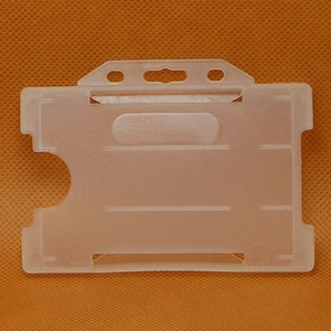 Factory newest promotional colour badge ID card holder with custom logo