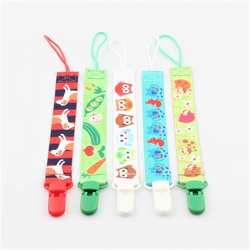 Hot selling portable with custom cute baby pacifiers logo printing