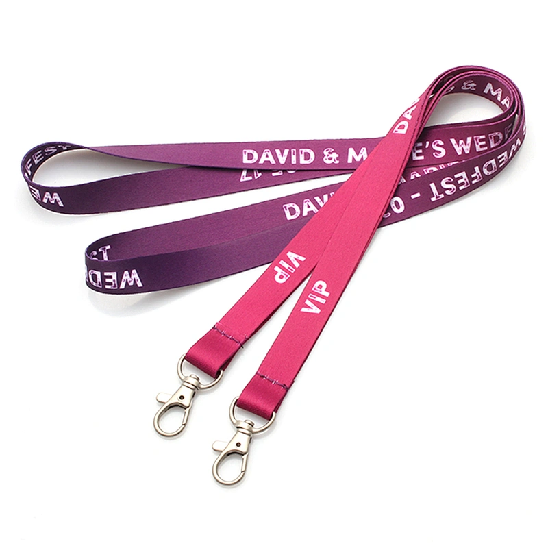 High quality heat transfer printed custom lanyard