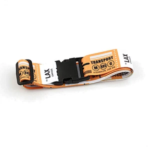 2019 new fashion promotional 5 cm polyester locking luggage strap