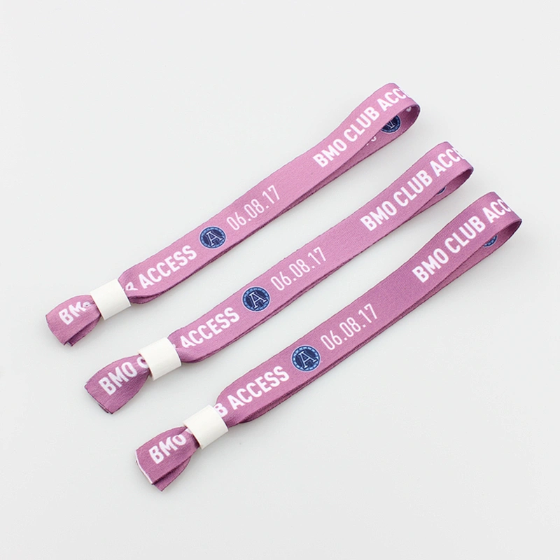 Fashionable eco friendly wristbands handcrafted with plastic slide lock