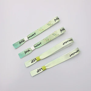 Factory Direct Supply Safety Wristband Identity Fabric Bracelets