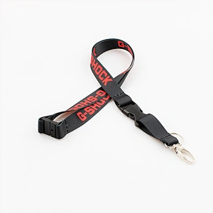 Custom lanyard with satin material for wallet