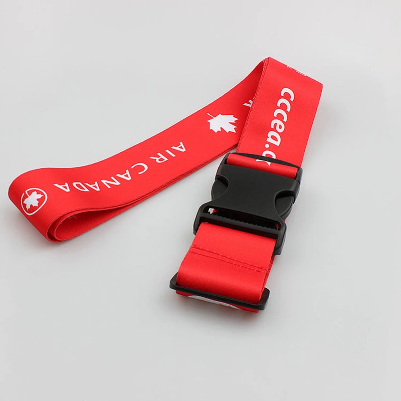 Luggage Strap With Plastic Disconnect Buckle For Suitcase Travel Belt