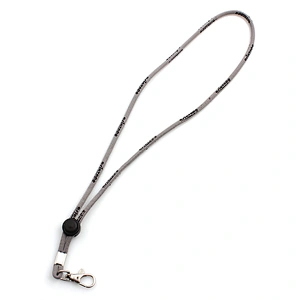 Professional polyester cheap custom rope lanyard strap