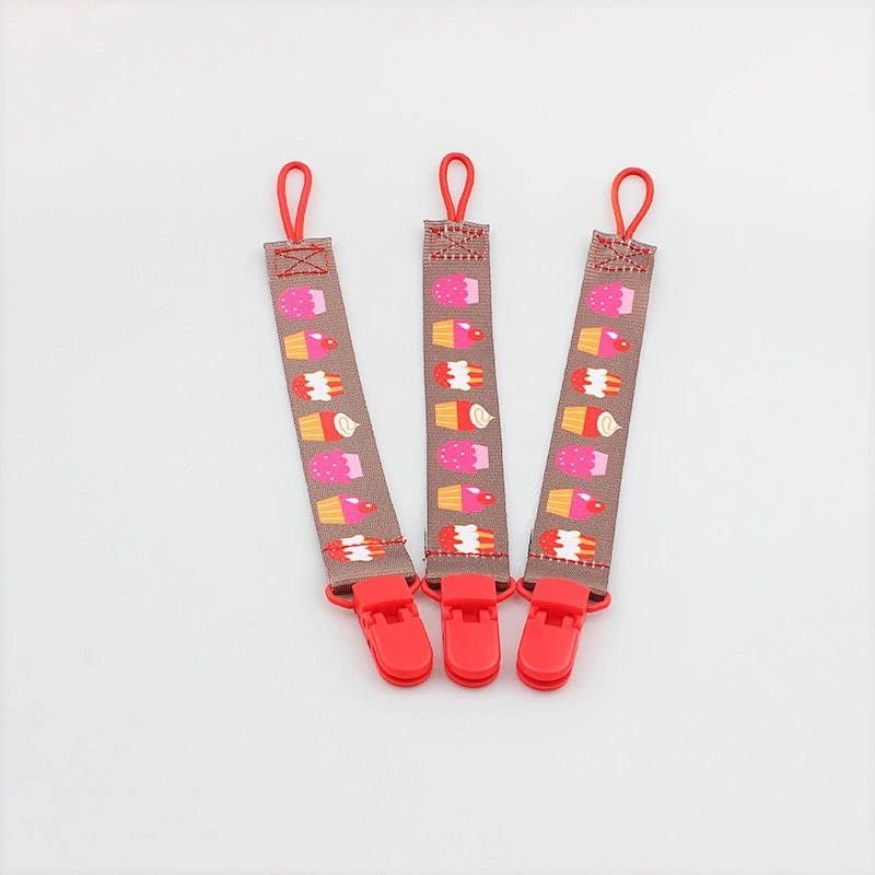 Custom High Quality Baby Care Dummy Pacifier Holder Clip