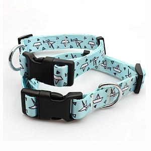 Cheap product custom pet dog collar with adjustable buckle