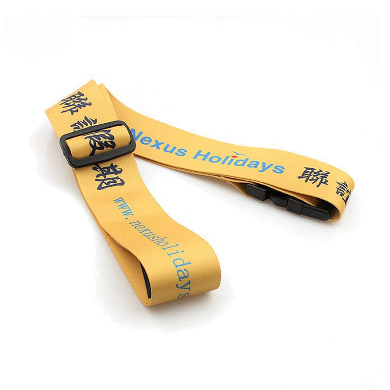 Custom 200 cm long durable cheap gait luggage belt for travel