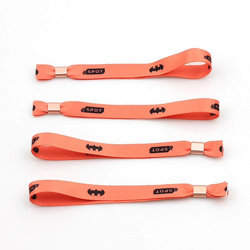 Promotional hot sale sublimation polyester wristbands as giveaway gift items