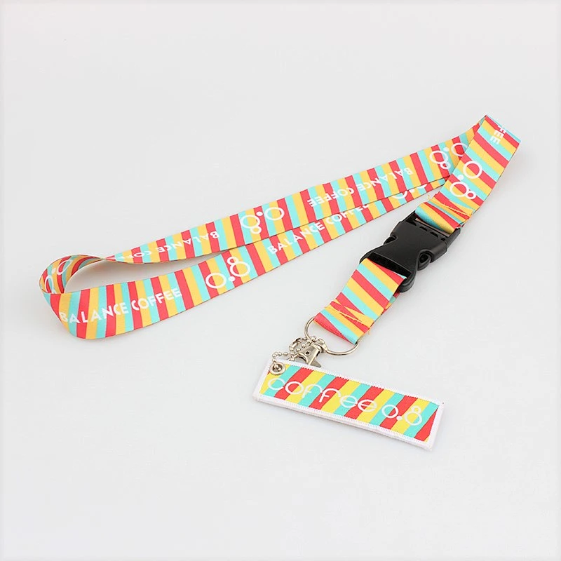 Theme decoration festival printed ribbed phone case lanyard