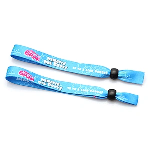 2019 Hot promotional popular one-off custom cheap wristband for event festival