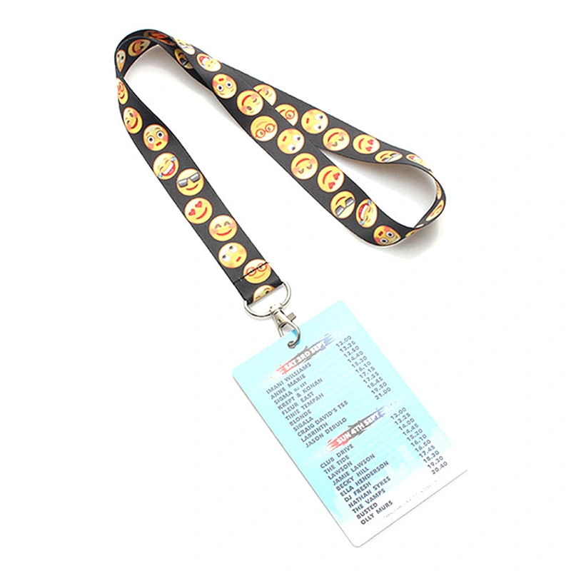 Manufacturer Free Sample Custom Printed Neck Lanyard For Key