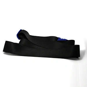 Wholesale hot sale print black luggage strap belt with custom logo