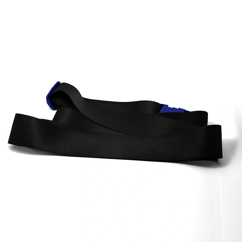 Wholesale hot sale print black luggage strap belt with custom logo