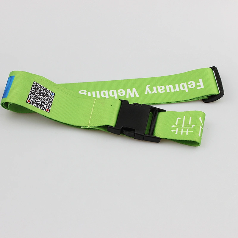 Crossing Luggage Straps Baggage Packing Belt With Breakaway Hook