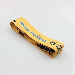 Custom 200 cm long durable cheap gait luggage belt for travel