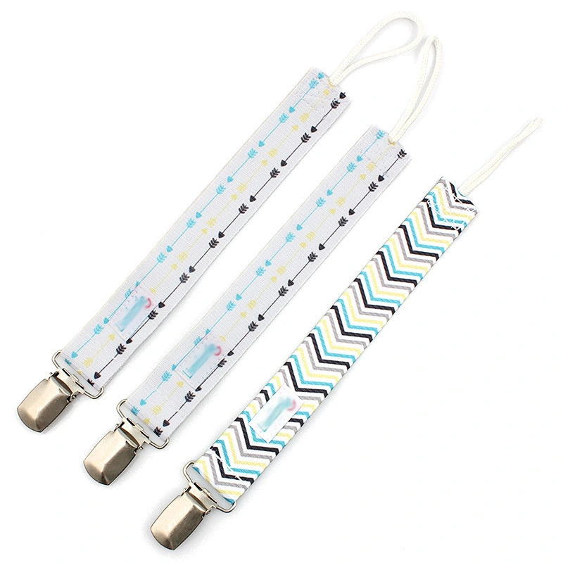 Hot selling baby feeding pacifier plastic dummy clip set