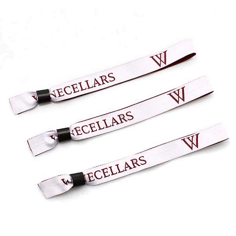 Thin hand band decoration wedding favors gift festival cloth woven wristbands for events