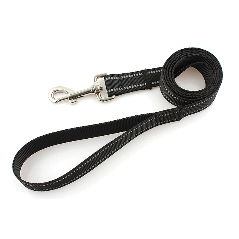 Personalized solid custom logo pet dog leash oem