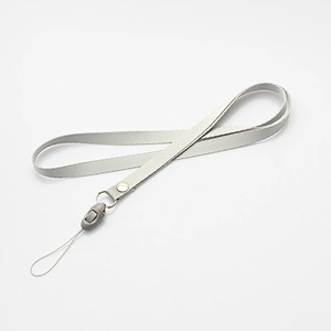 Pure color custom printed design polyester lanyards