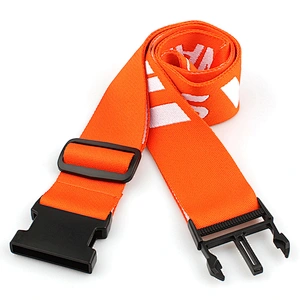 Guangzhou factory wholesale custom logo woven luggage straps